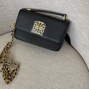 NWT Tory Burch Britten Mini Top Handle Satchel Crossbody Bag